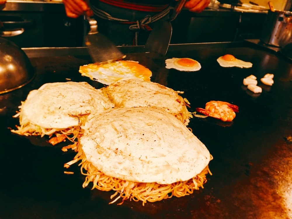 １４６ 孤独のグルメ 観た 広島焼きプレーン そば入りお好み焼き ８００ 広島鉄板焼きhiroki 下北沢店 美味しいもの おでかけ そして愛 Good Eats Going Out And Love